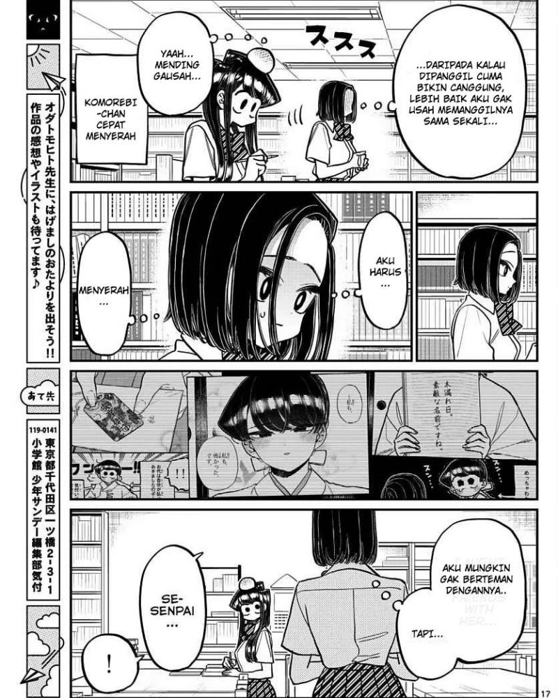 Komi-san wa Komyushou Desu. Chapter 372 Bahasa Indonesia