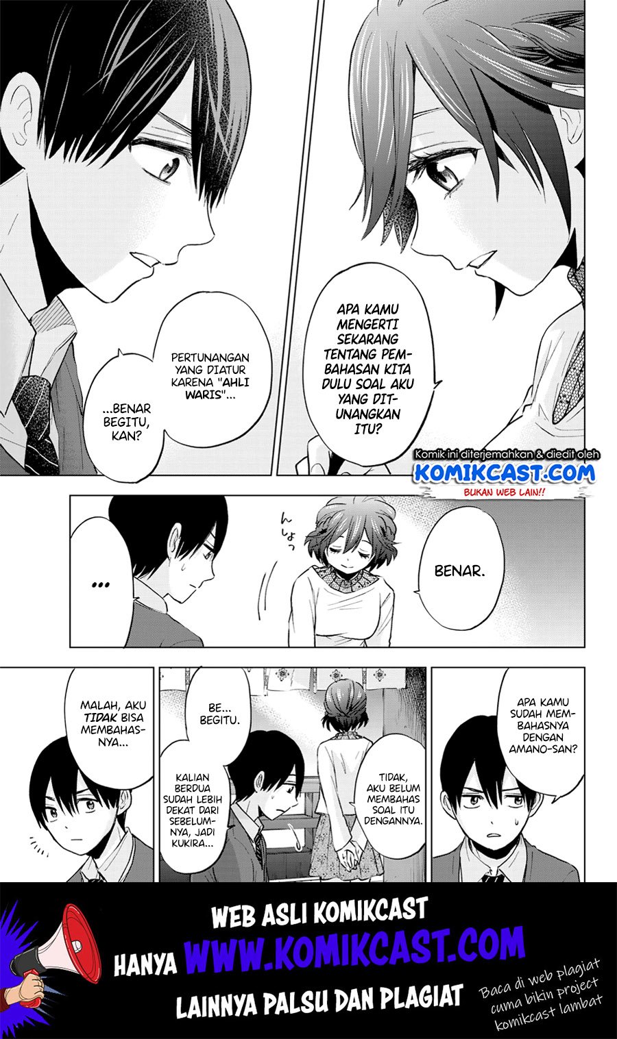 Kakkou no Iinazuke Chapter 13 Bahasa Indonesia