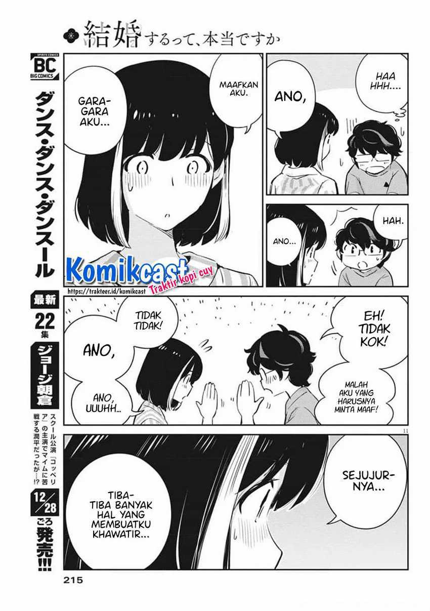 Kekkon Surutte, Hontou Desu Ka? Chapter 61 Bahasa Indonesia