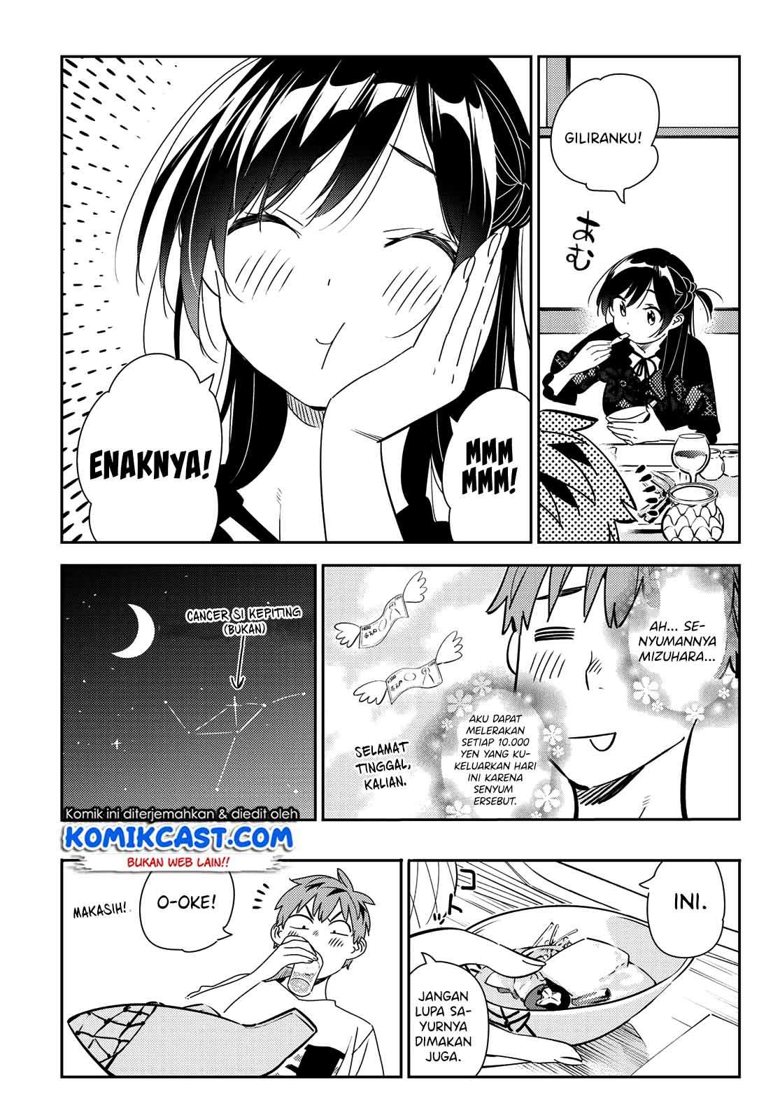 Kanojo, Okarishimasu Chapter 162 Bahasa Indonesia