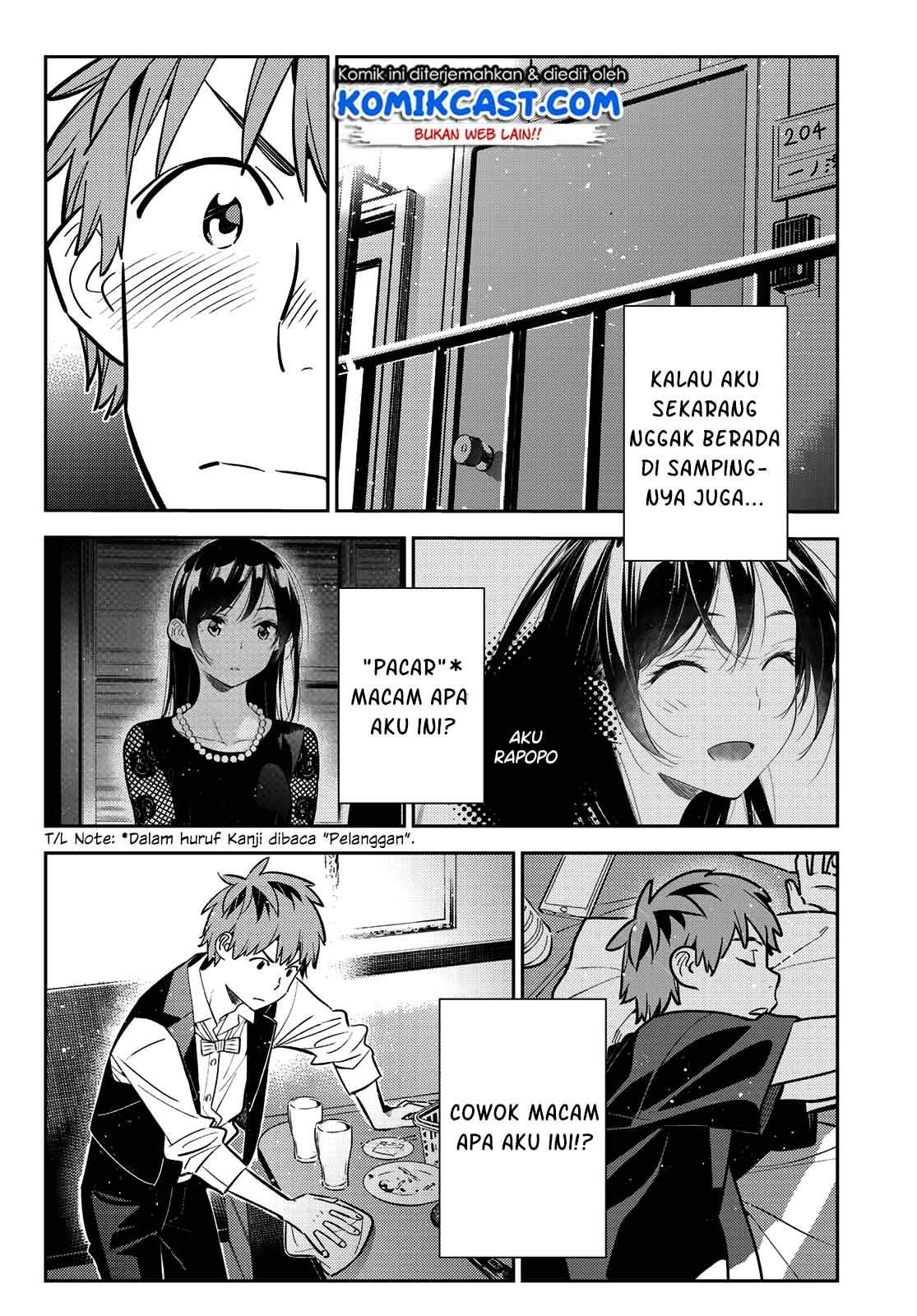 Kanojo, Okarishimasu Chapter 157 Bahasa Indonesia