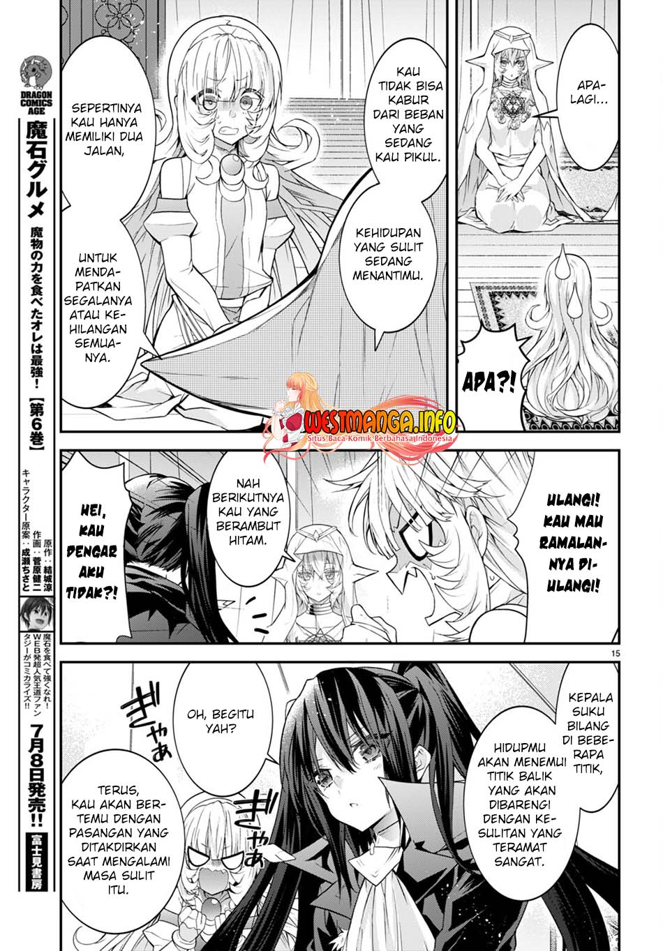 Otome Game Sekai wa Mob ni Kibishii Sekai Desu Chapter 44 Bahasa Indonesia