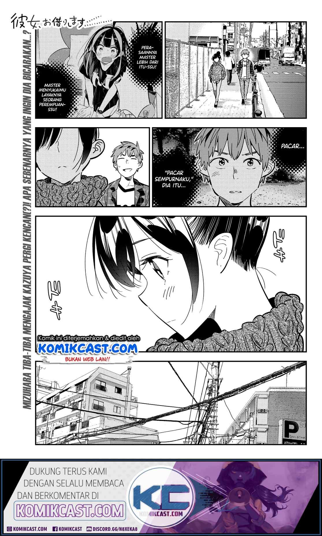 Kanojo, Okarishimasu Chapter 171 Bahasa Indonesia