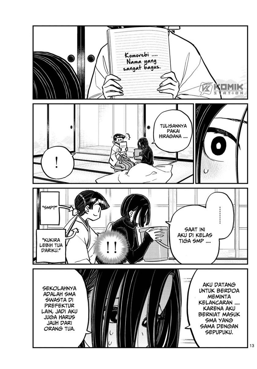 Komi-san wa Komyushou Desu. Chapter 275 Bahasa Indonesia