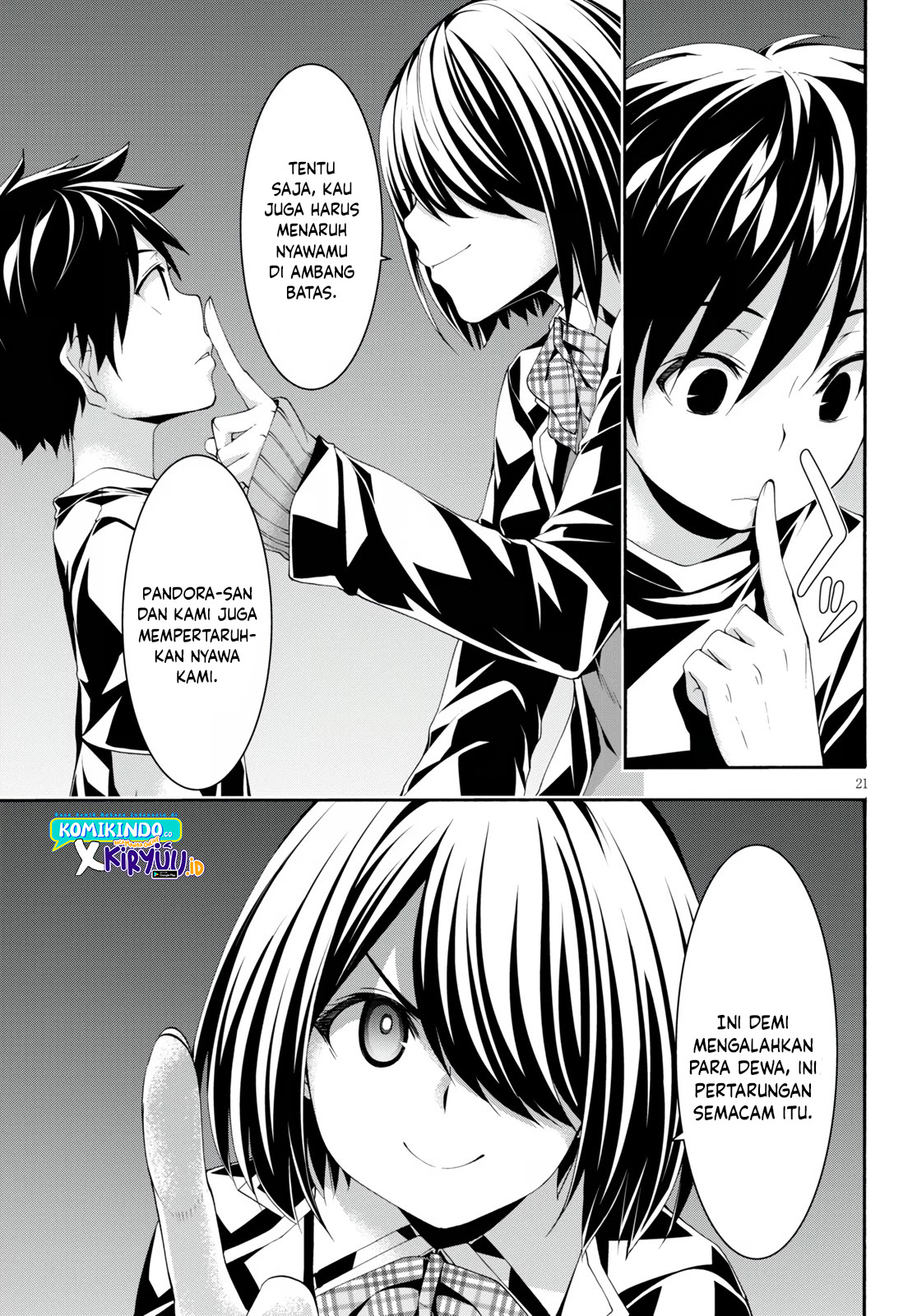 Trinity Seven Chapter 128 Bahasa Indonesia