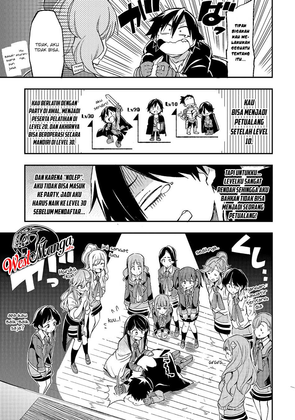 Hitoribocchi no Isekai Kouryaku Chapter 19 Bahasa Indonesia