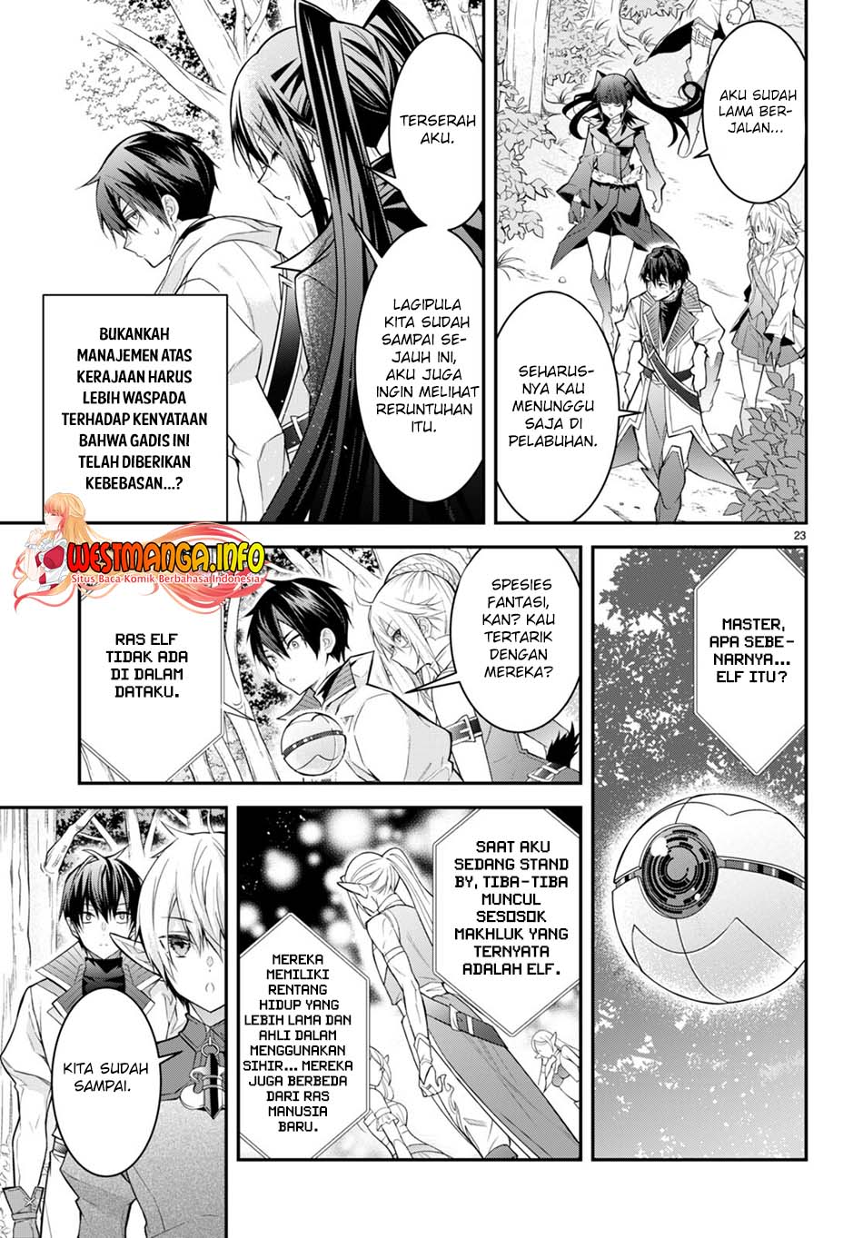 Otome Game Sekai wa Mob ni Kibishii Sekai Desu Chapter 40 Bahasa Indonesia