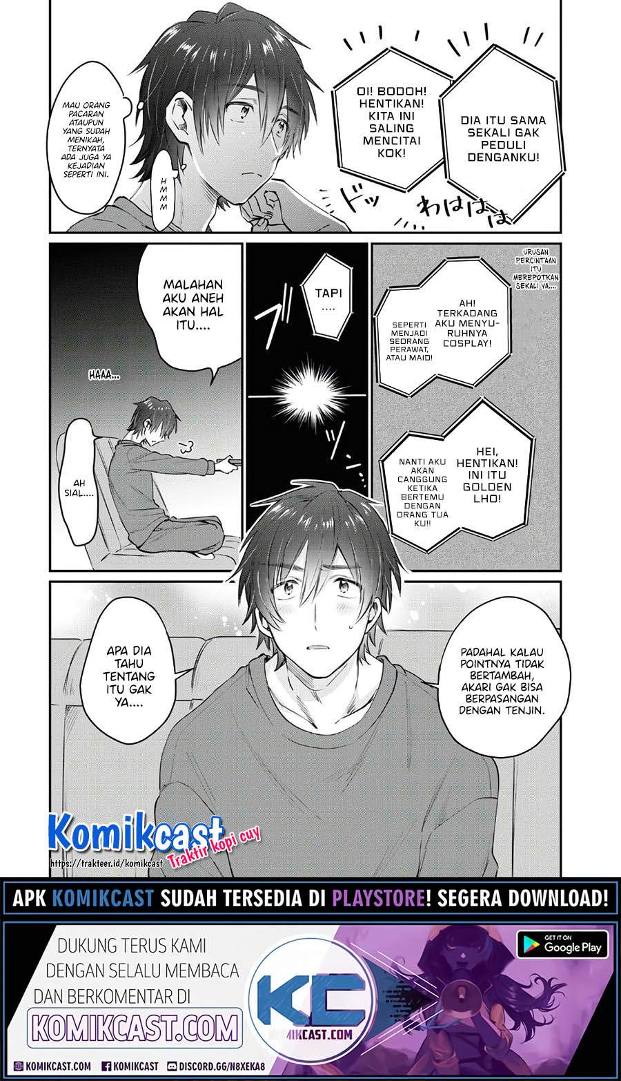 Fuufu Ijou, Koibito Miman. Chapter 36 Bahasa Indonesia