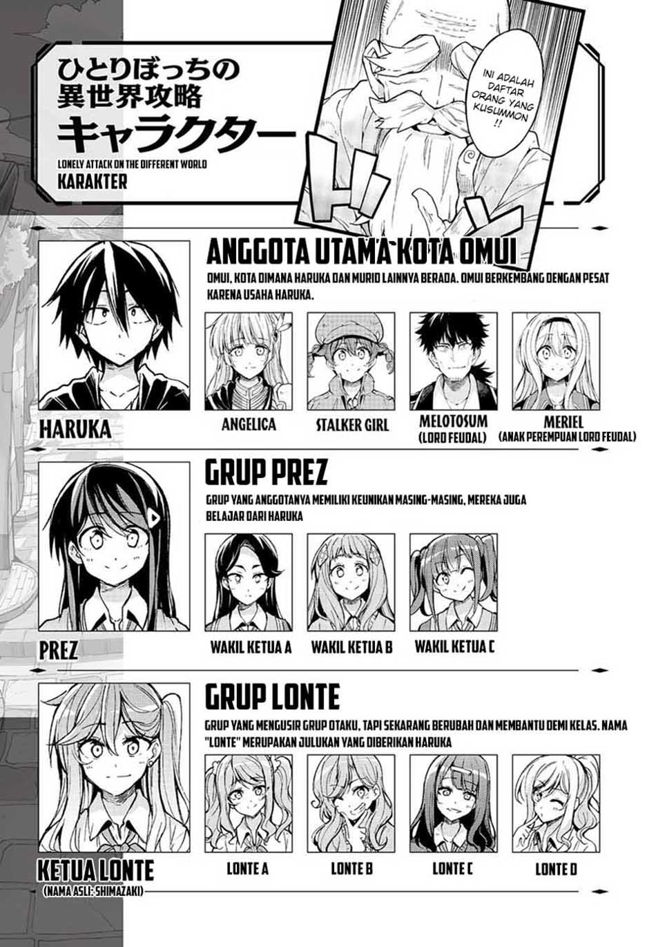 Hitoribocchi no Isekai Kouryaku Chapter 123 Bahasa Indonesia