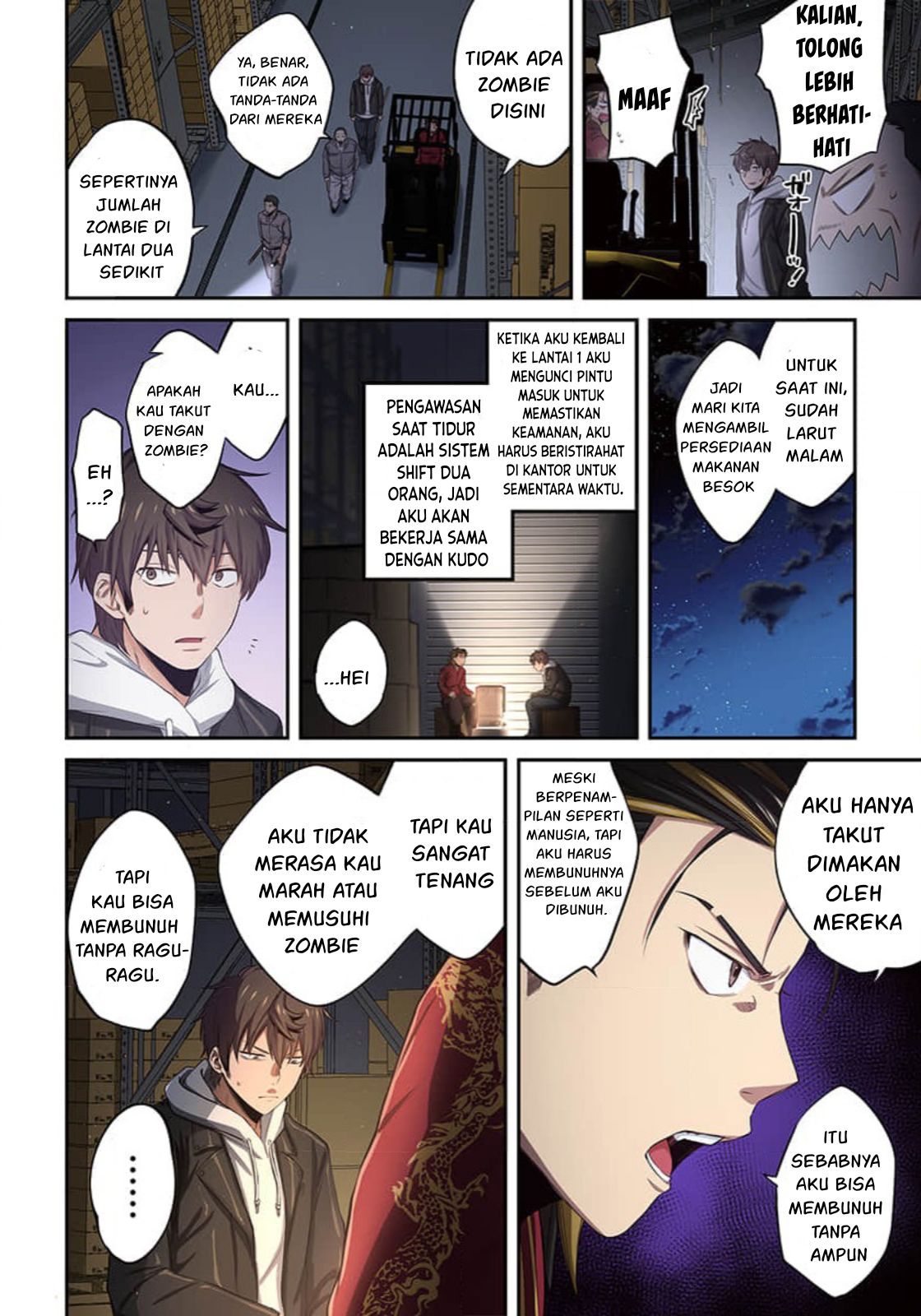 Zombie no Afureta Sekai Ore Dake ga Osowarenai Chapter 13 Bahasa Indonesia