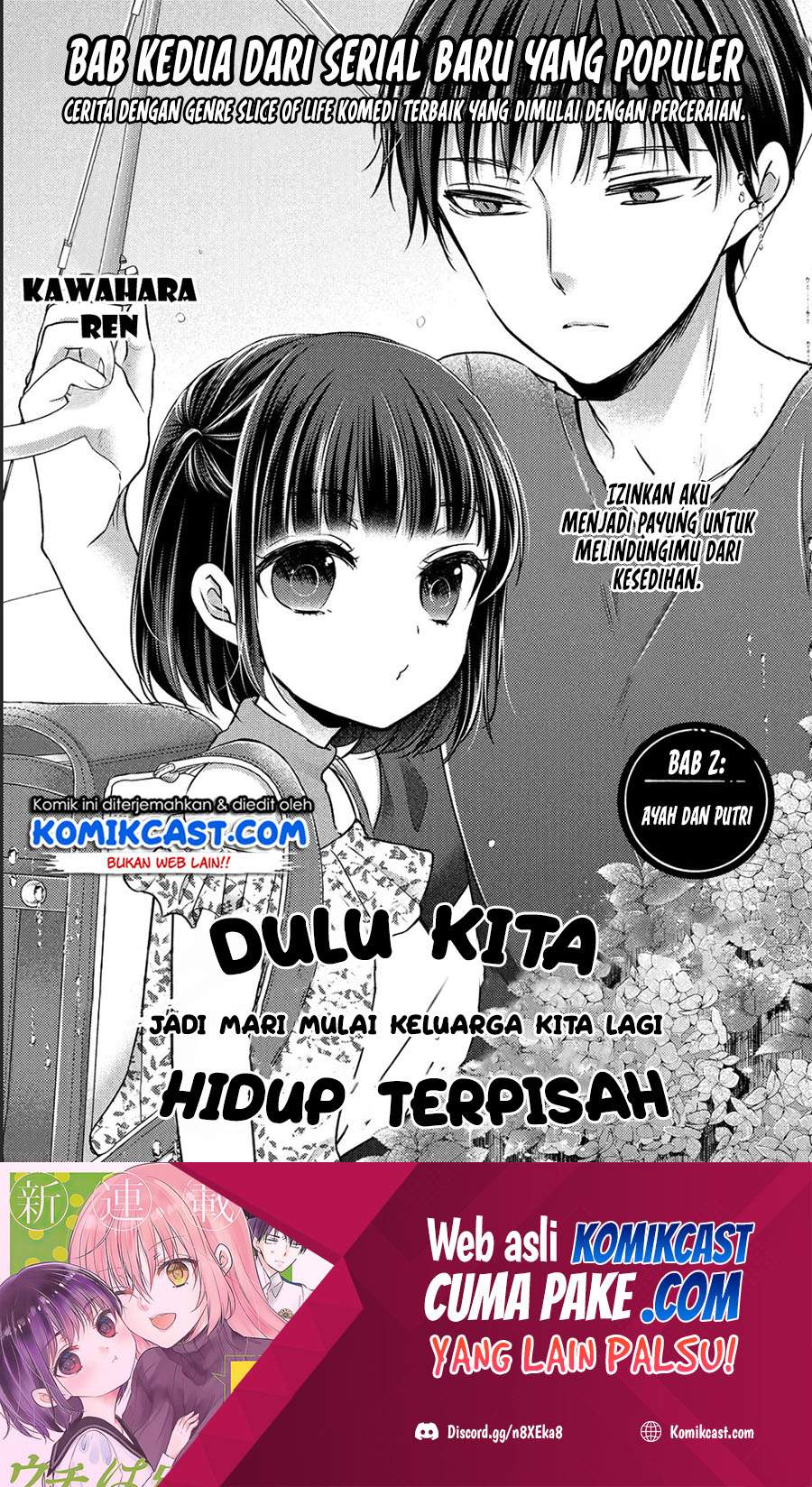Uchi wa Wakarete Kurashiteiru Chapter 02 Bahasa Indonesia