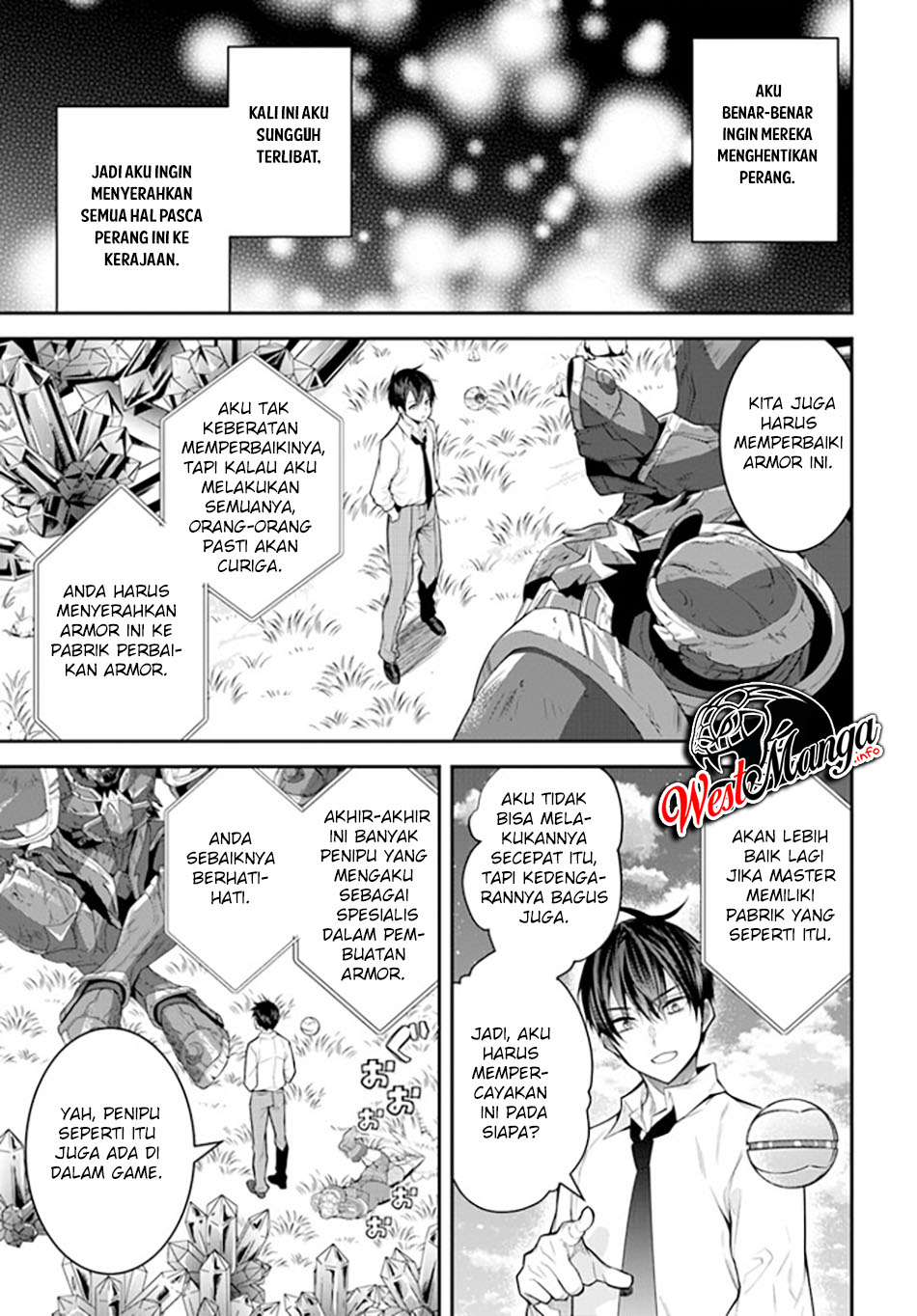 Otome Game Sekai wa Mob ni Kibishii Sekai Desu Chapter 36 Bahasa Indonesia