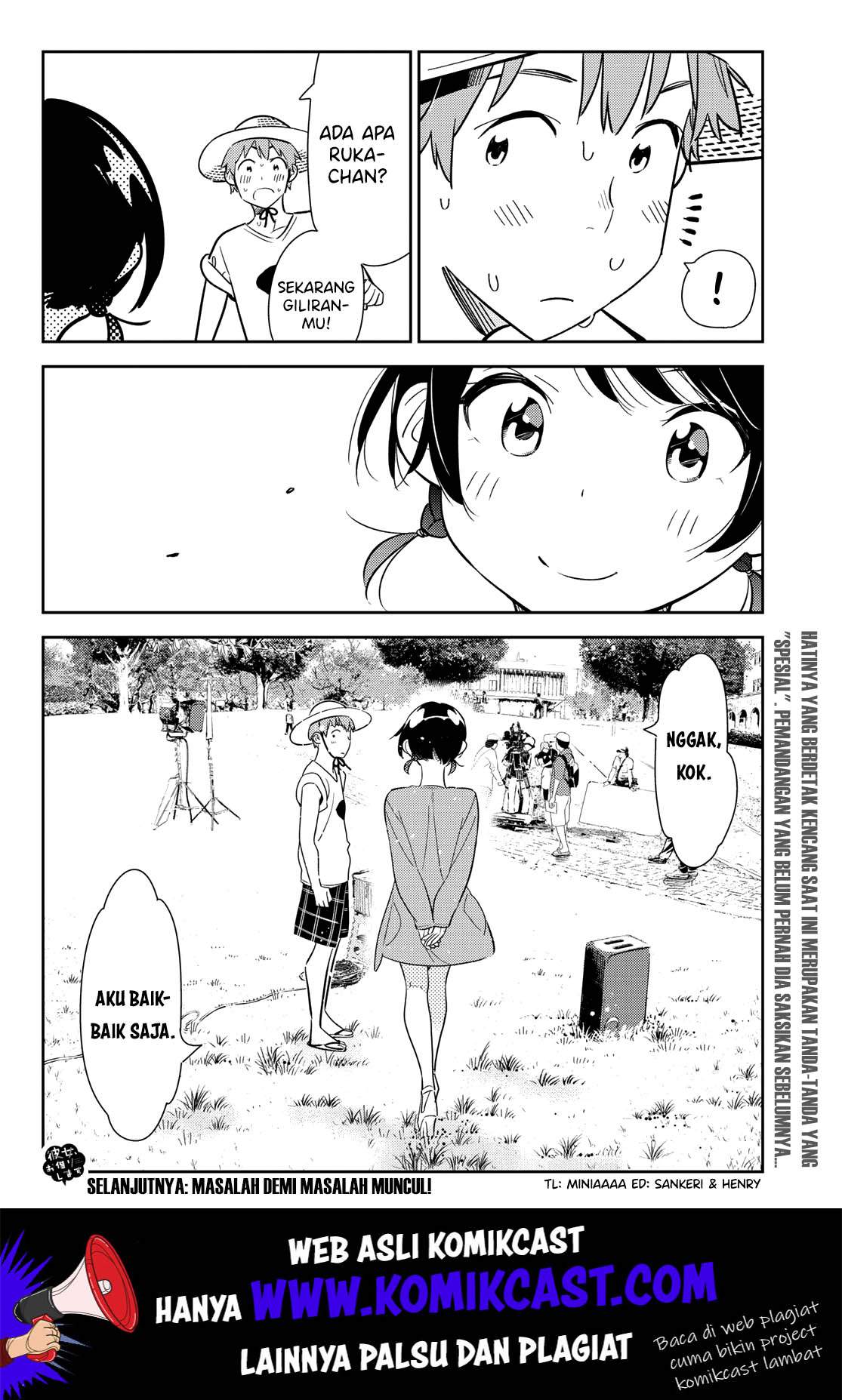 Kanojo, Okarishimasu Chapter 129 Bahasa Indonesia