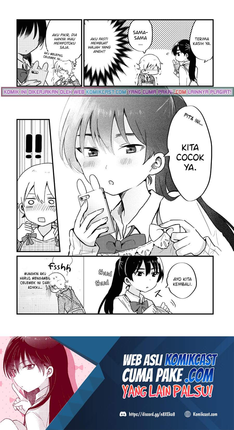 “Kawaii” wa Kimi no Mono Chapter 06 Bahasa Indonesia