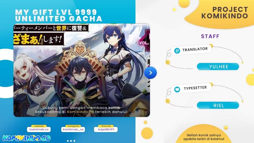 My Gift LVL 9999 Unlimited Gacha Chapter 24 Bahasa Indonesia