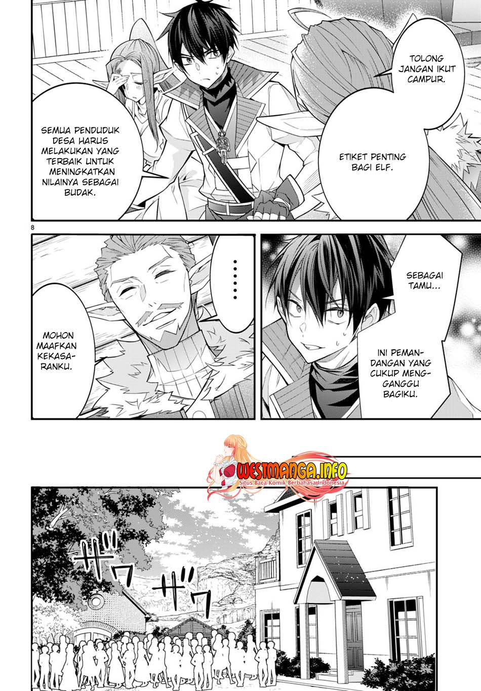 Otome Game Sekai wa Mob ni Kibishii Sekai Desu Chapter 41 Bahasa Indonesia