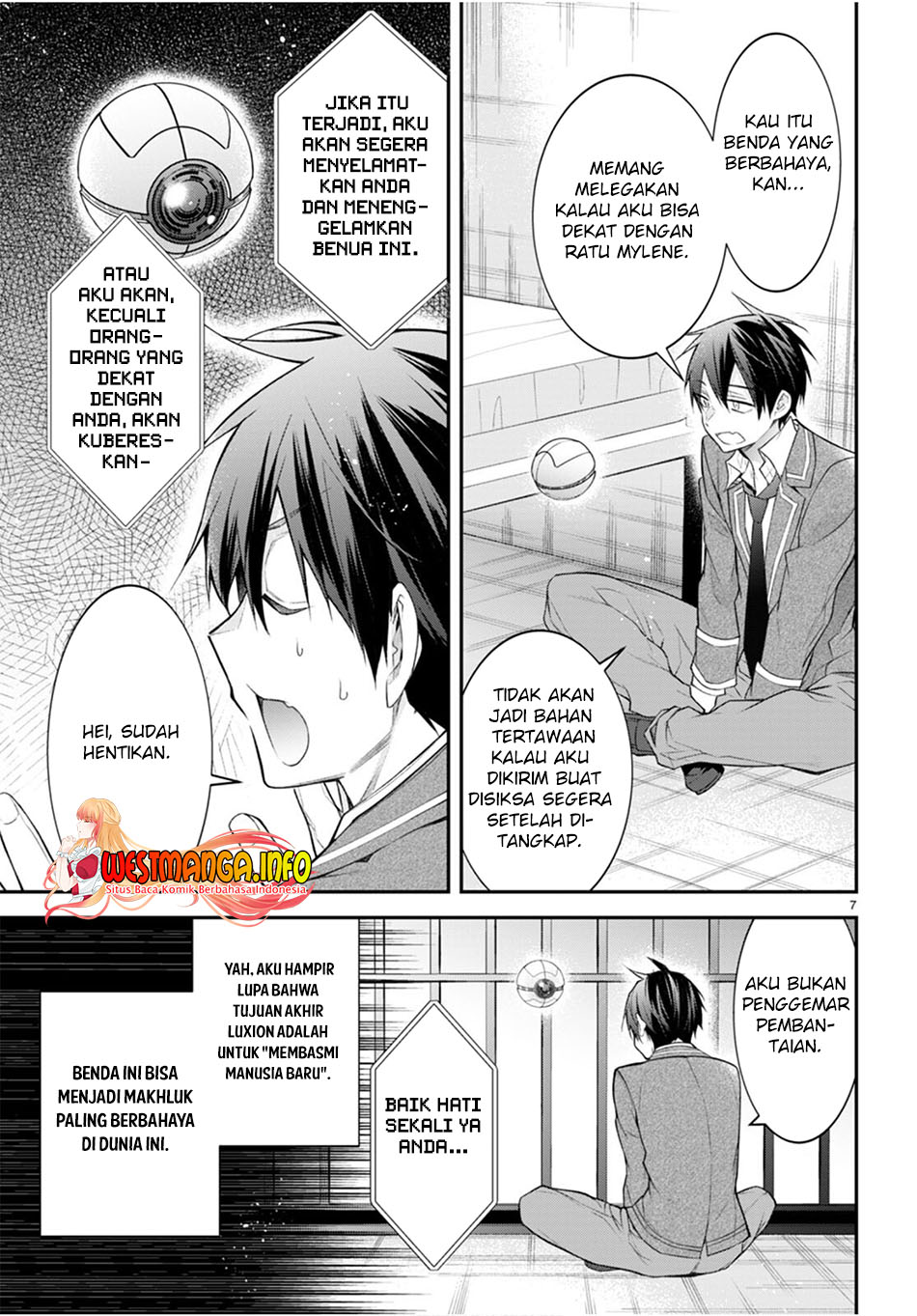 Otome Game Sekai wa Mob ni Kibishii Sekai Desu Chapter 47 Bahasa Indonesia