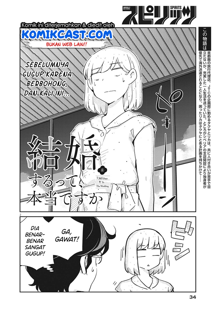 Kekkon Surutte, Hontou Desu Ka? Chapter 67 Bahasa Indonesia