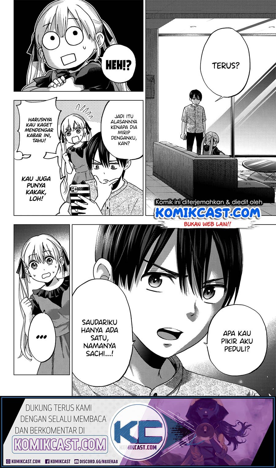 Kakkou no Iinazuke Chapter 43 Bahasa Indonesia