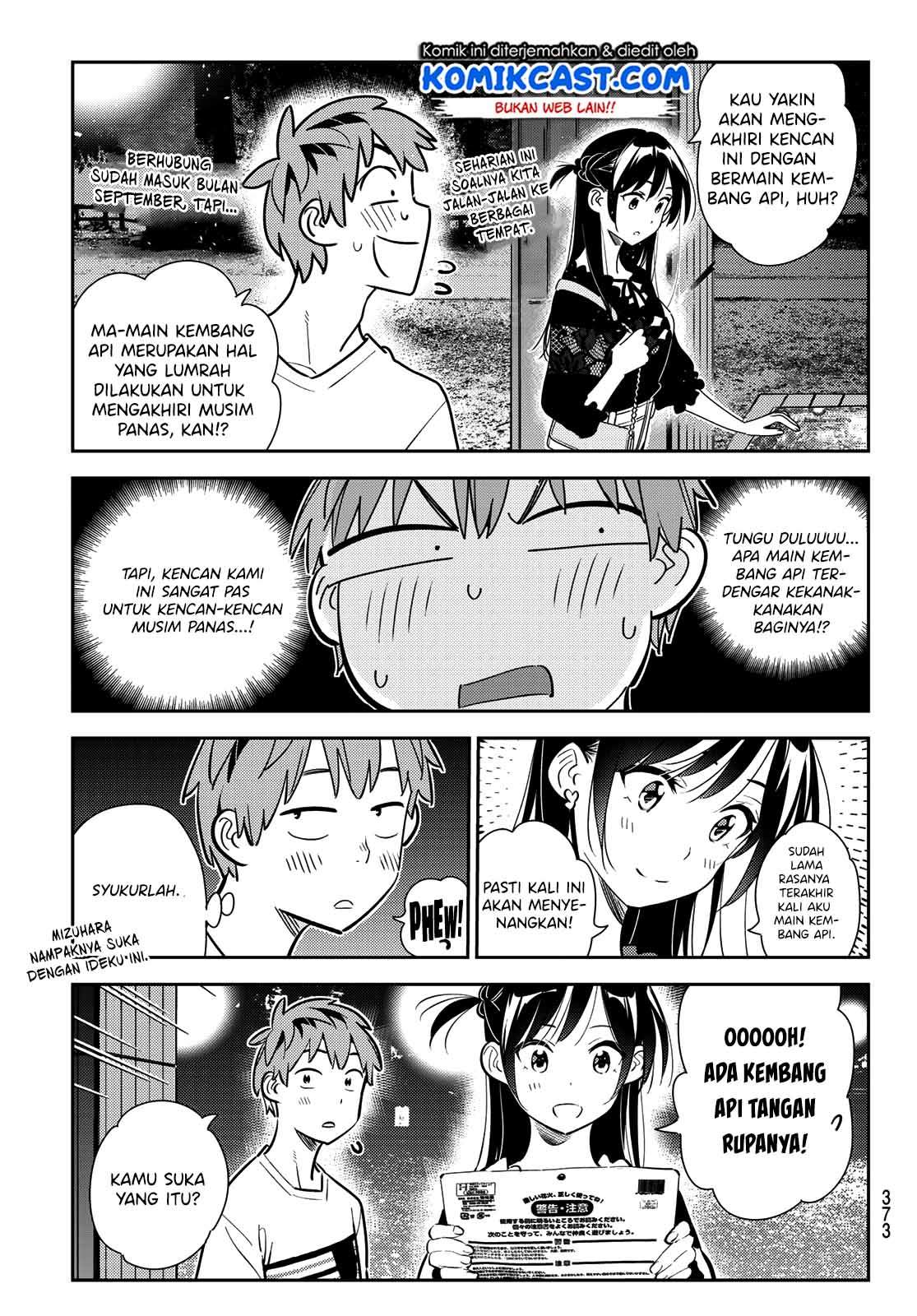 Kanojo, Okarishimasu Chapter 162 Bahasa Indonesia