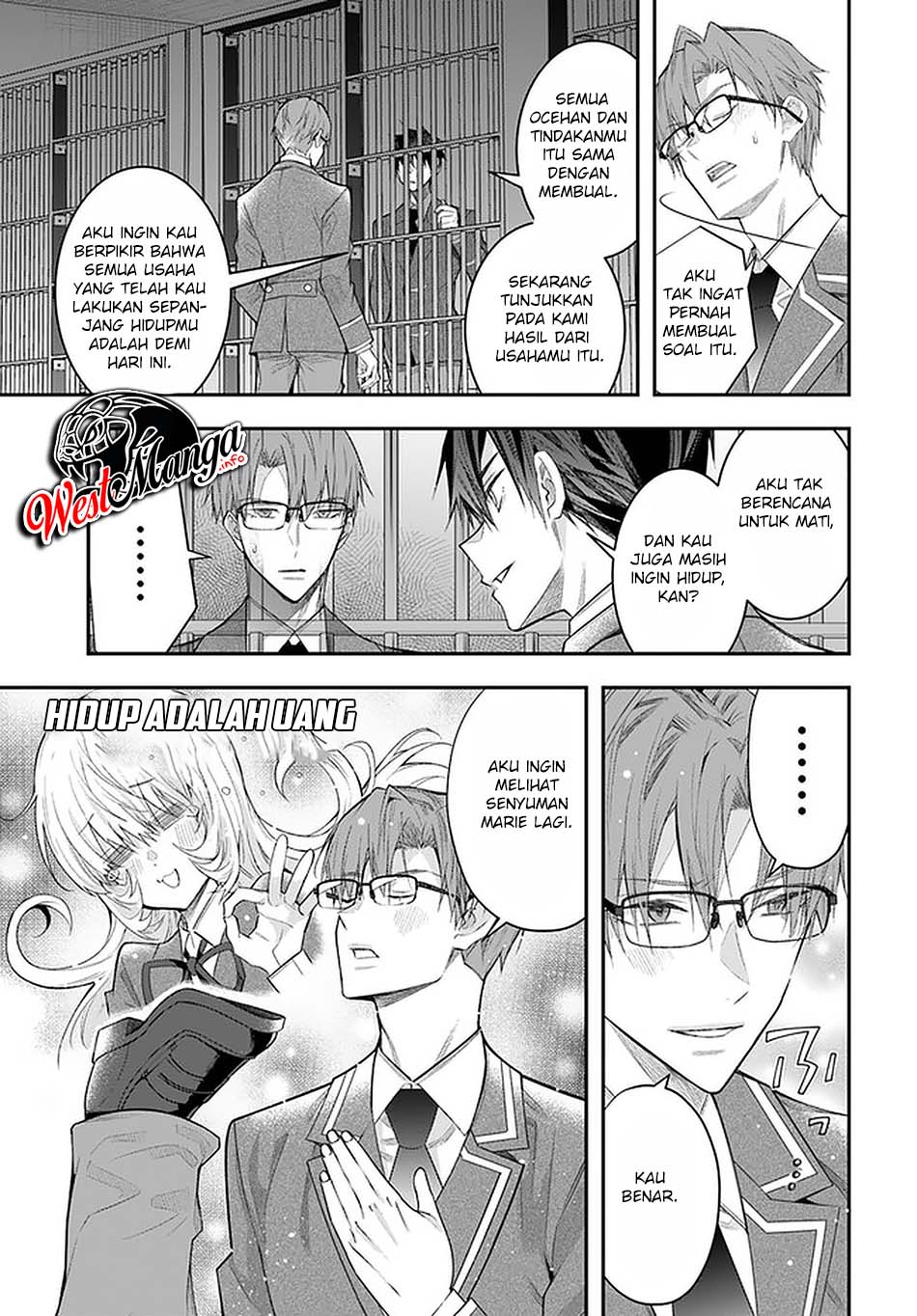 Otome Game Sekai wa Mob ni Kibishii Sekai Desu Chapter 28 Bahasa Indonesia