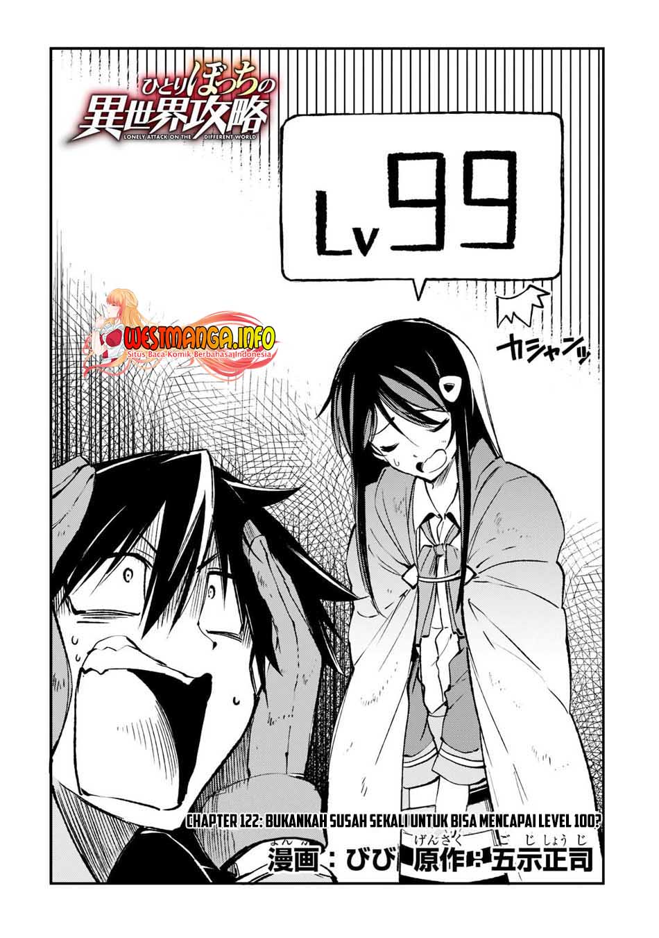 Hitoribocchi no Isekai Kouryaku Chapter 122 Bahasa Indonesia