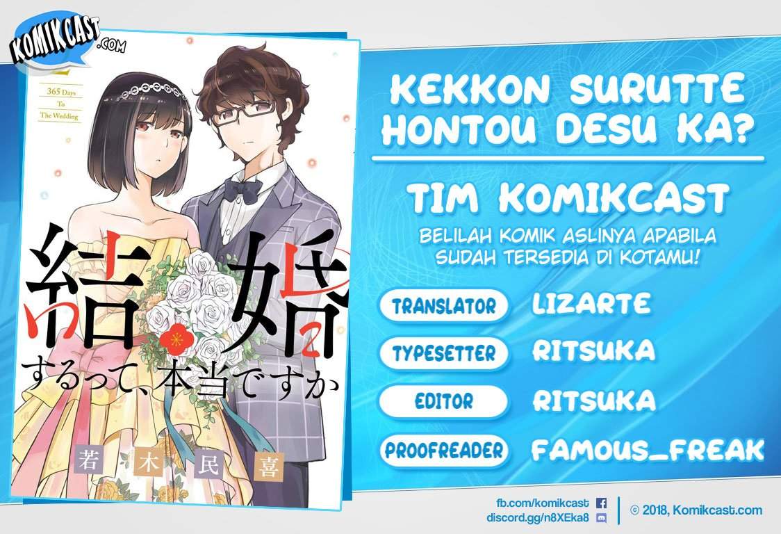 Kekkon Surutte, Hontou Desu Ka? Chapter 29 Bahasa Indonesia