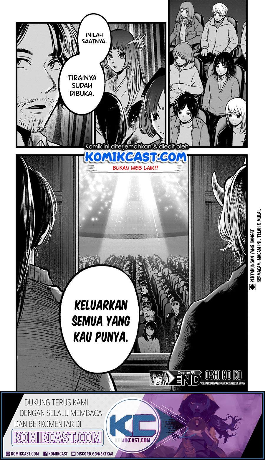 Oshi no Ko Chapter 55 Bahasa Indonesia