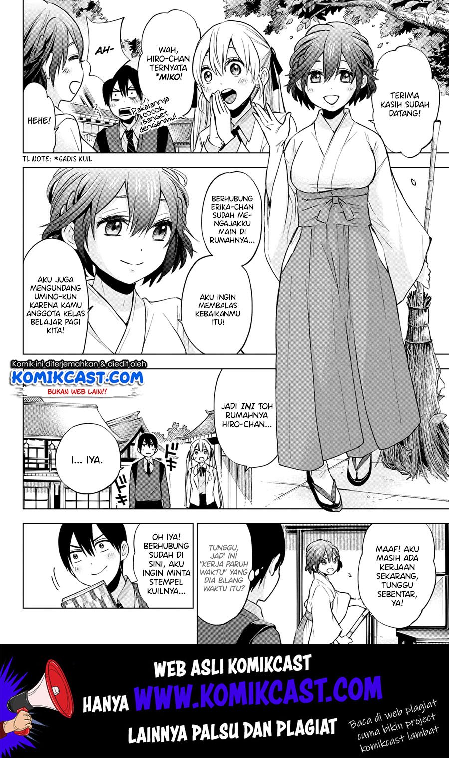 Kakkou no Iinazuke Chapter 13 Bahasa Indonesia