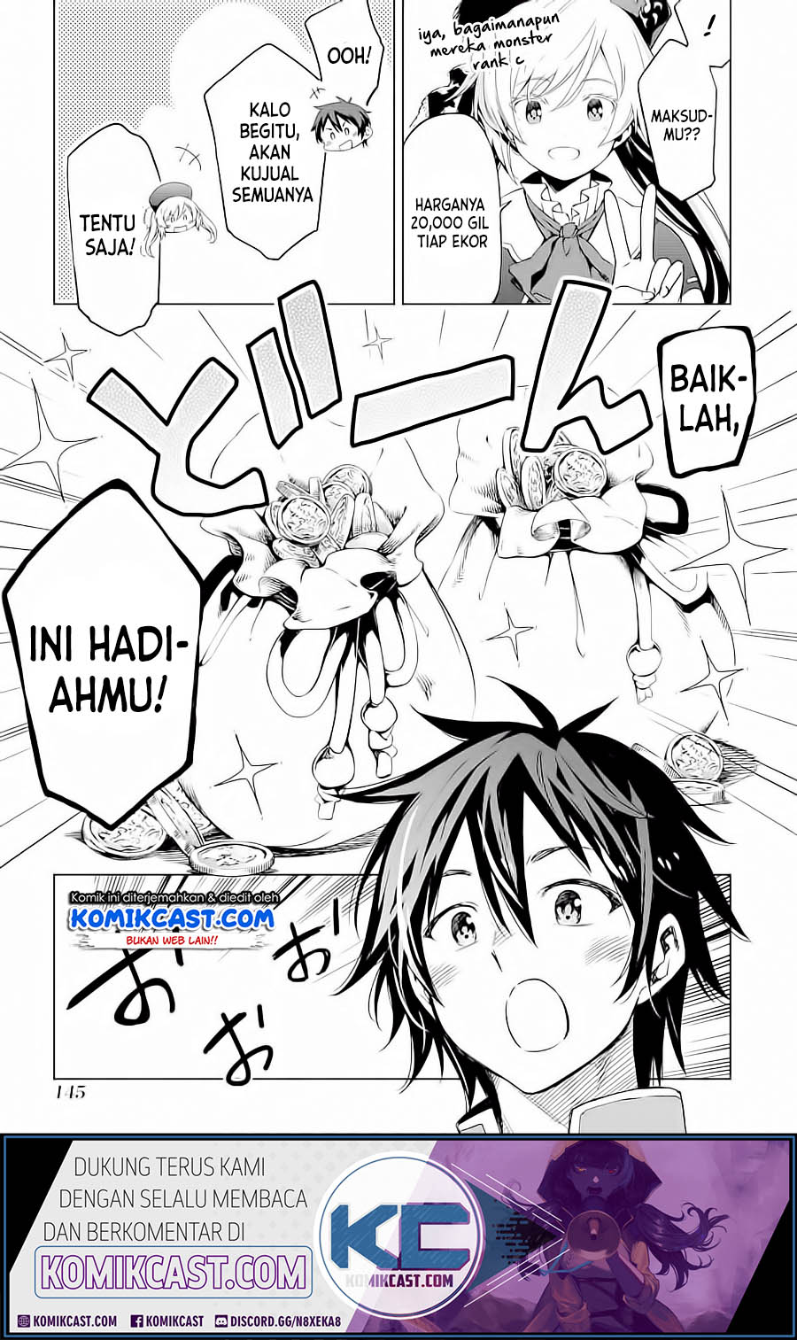 Isekai Kenja no Tensei Musou ~Geemu no Chishiki de Isekai Saikyou~ Chapter 04.2 Bahasa Indonesia