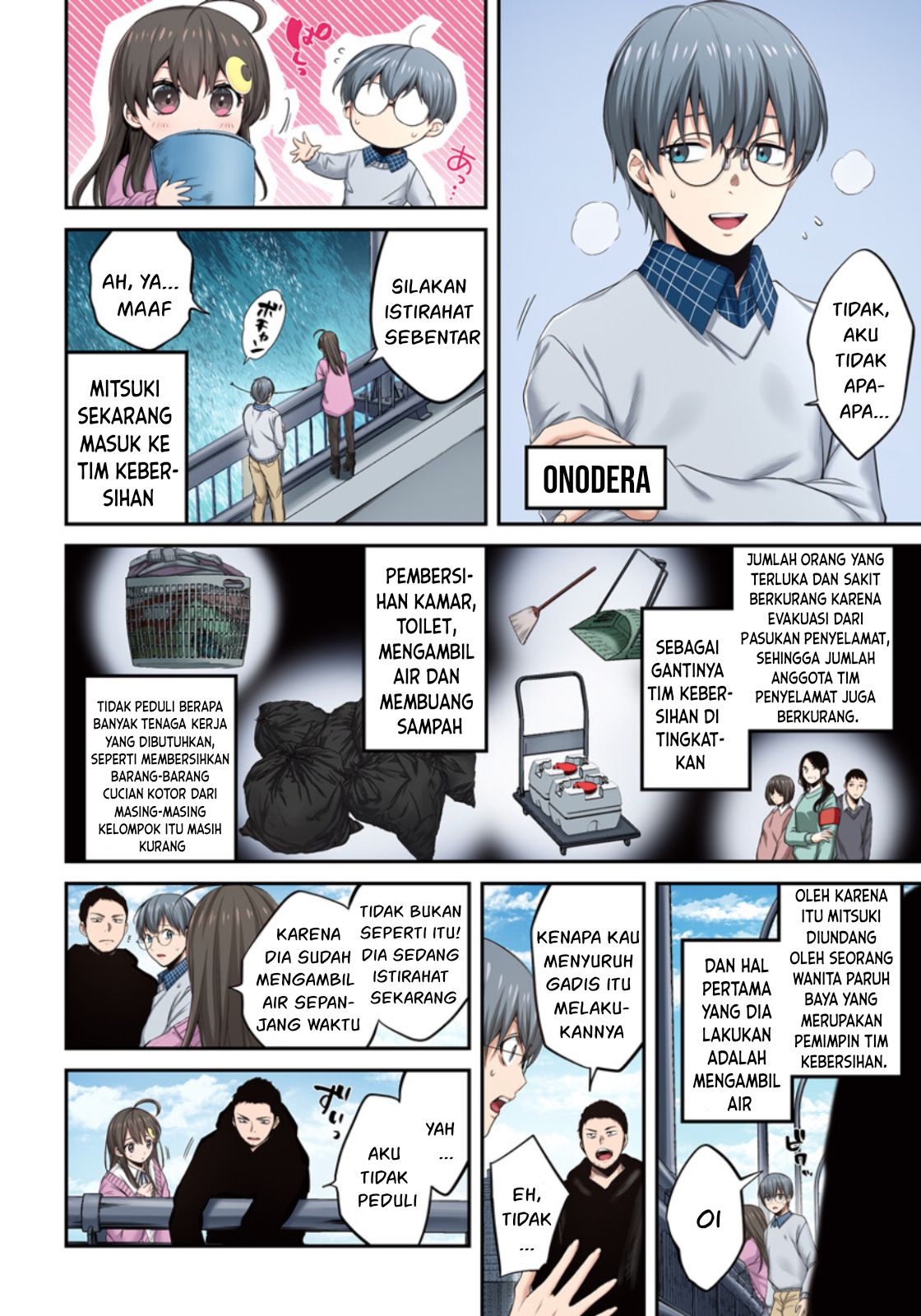 Zombie no Afureta Sekai Ore Dake ga Osowarenai Chapter 12 Bahasa Indonesia