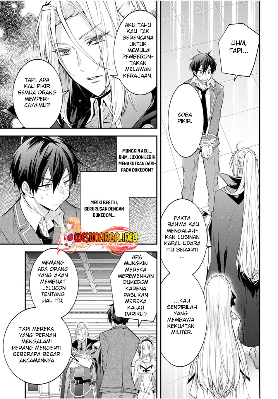 Otome Game Sekai wa Mob ni Kibishii Sekai Desu Chapter 47 Bahasa Indonesia