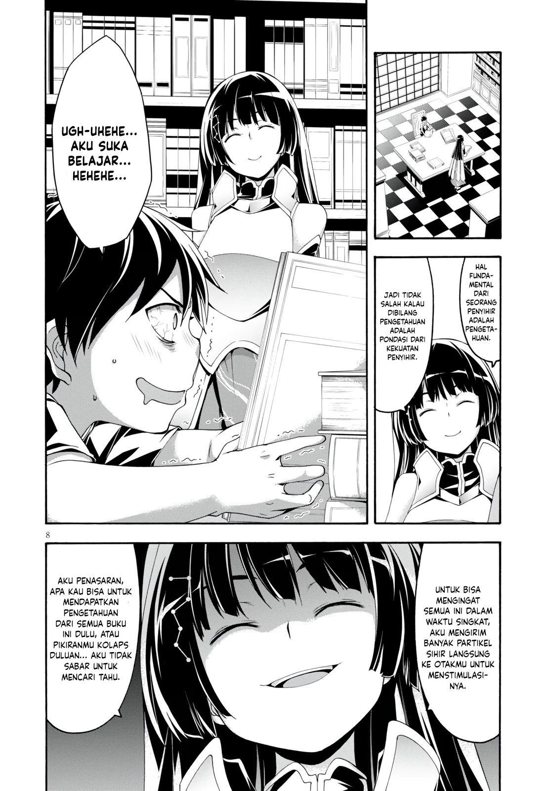 Trinity Seven Chapter 127 Bahasa Indonesia