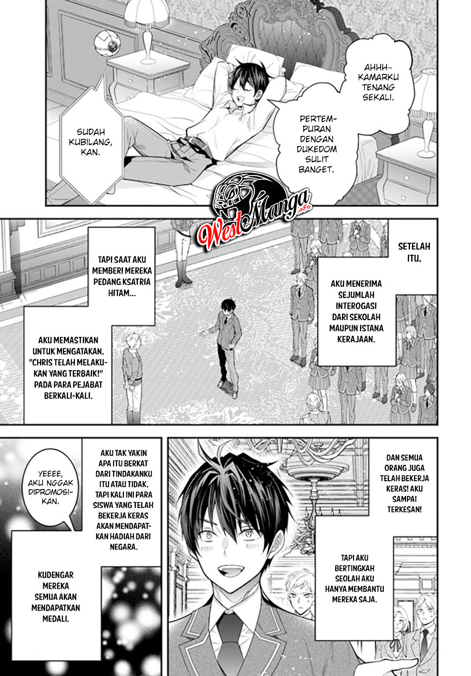 Otome Game Sekai wa Mob ni Kibishii Sekai Desu Chapter 36 Bahasa Indonesia