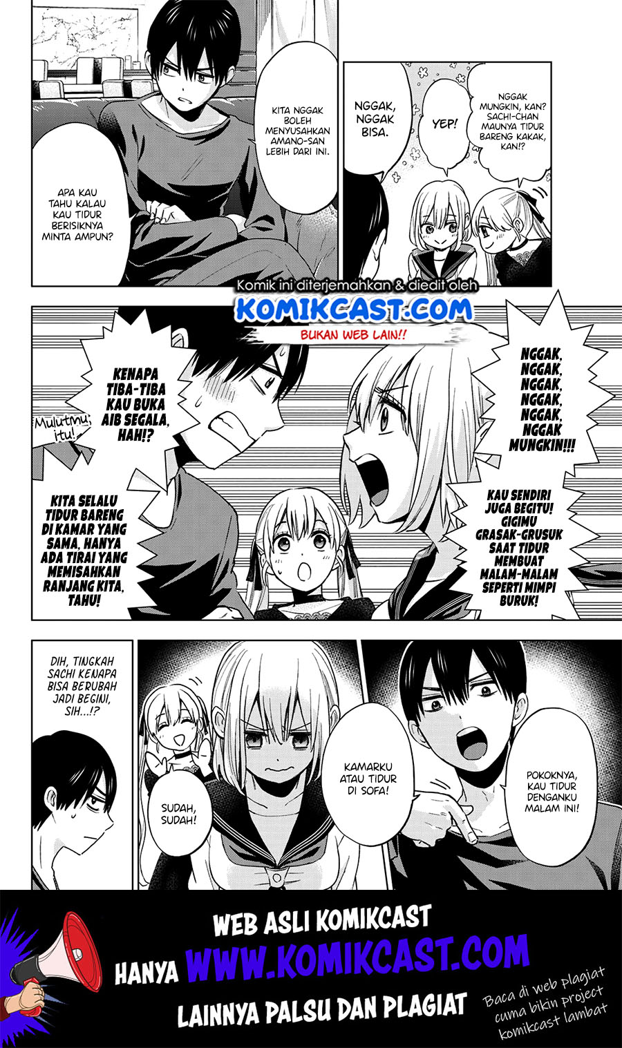 Kakkou no Iinazuke Chapter 17 Bahasa Indonesia