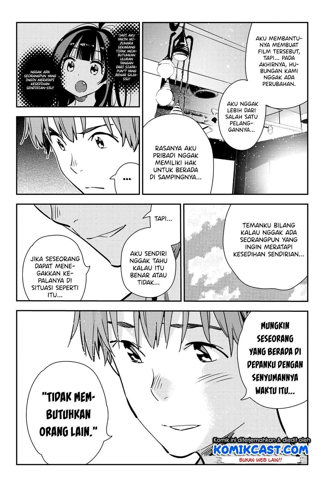 Kanojo, Okarishimasu Chapter 154 Bahasa Indonesia