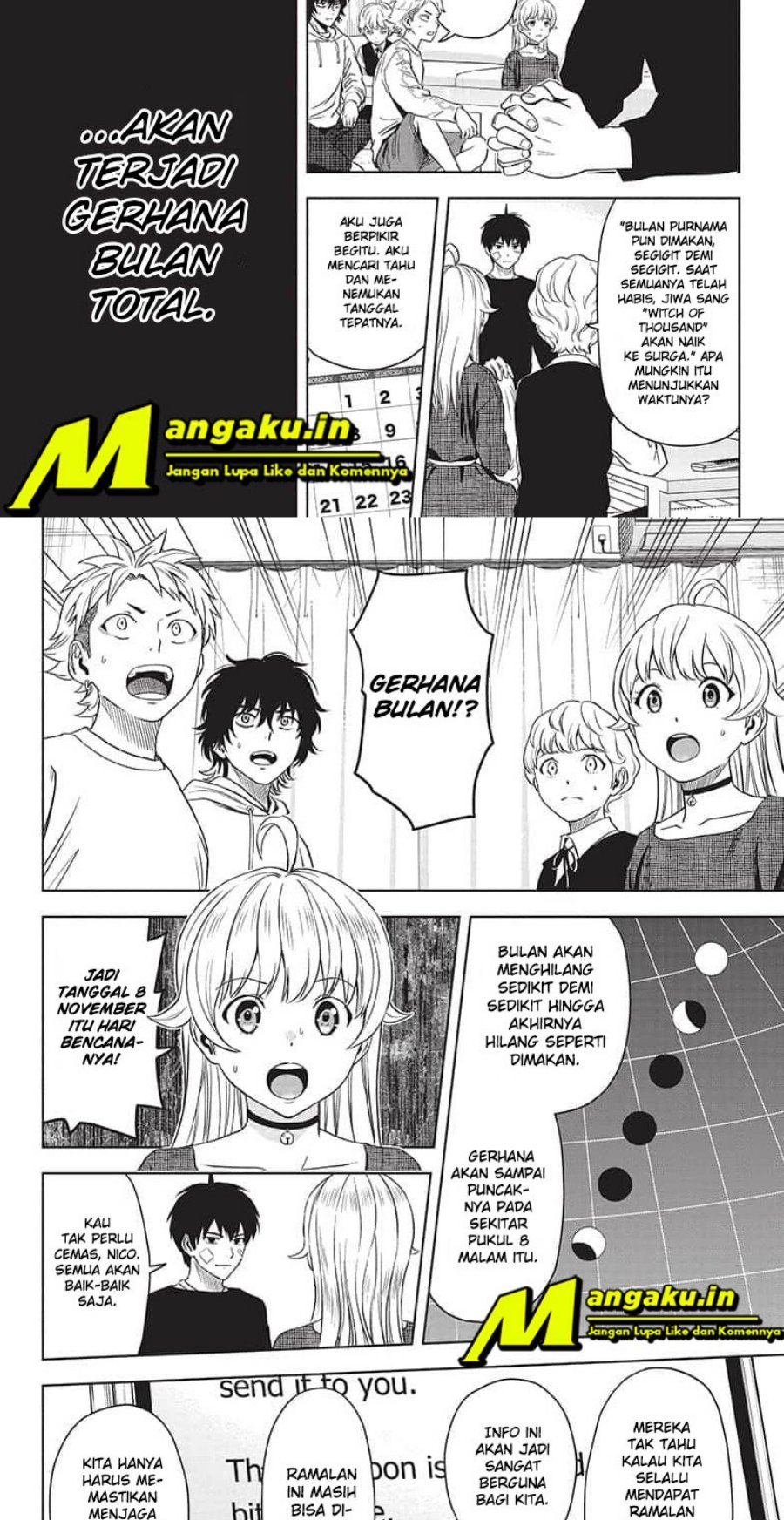 Witch Watch Chapter 86 Bahasa Indonesia