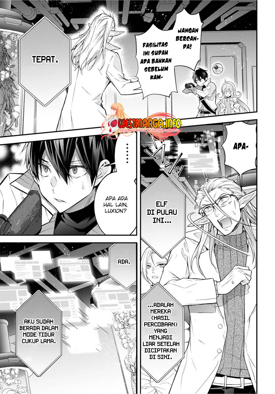 Otome Game Sekai wa Mob ni Kibishii Sekai Desu Chapter 43 Bahasa Indonesia