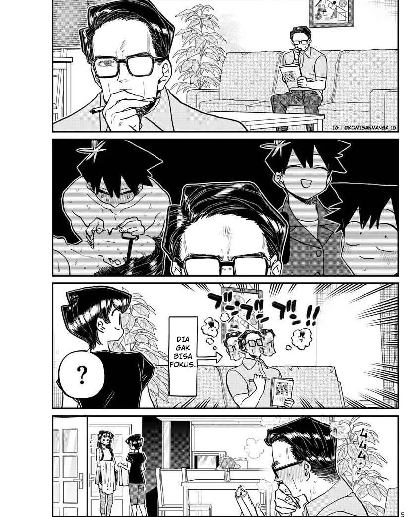 Komi-san wa Komyushou Desu. Chapter 368 Bahasa Indonesia