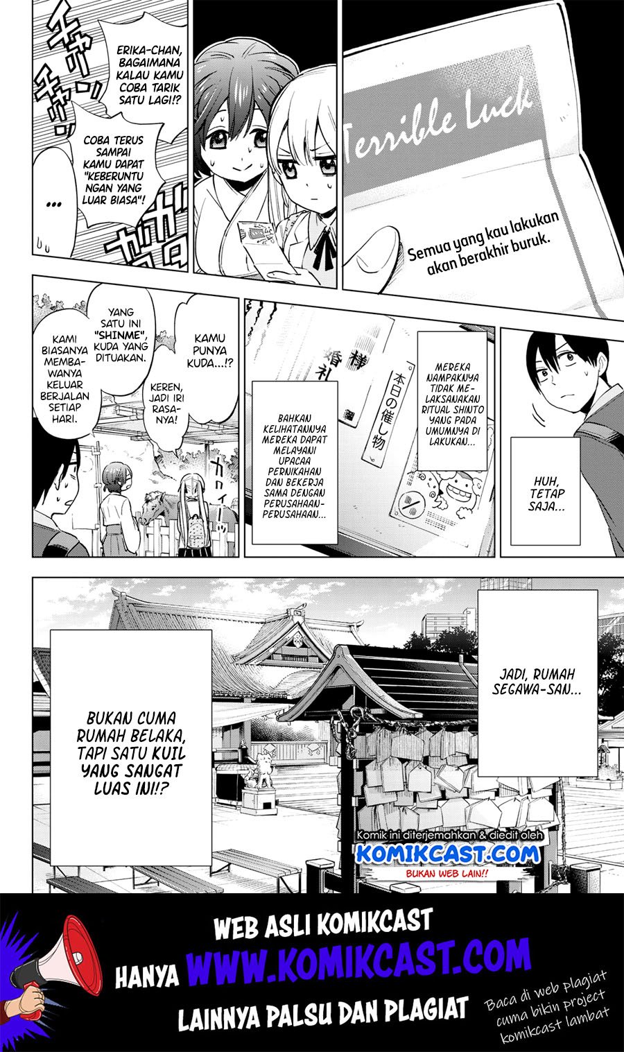 Kakkou no Iinazuke Chapter 13 Bahasa Indonesia