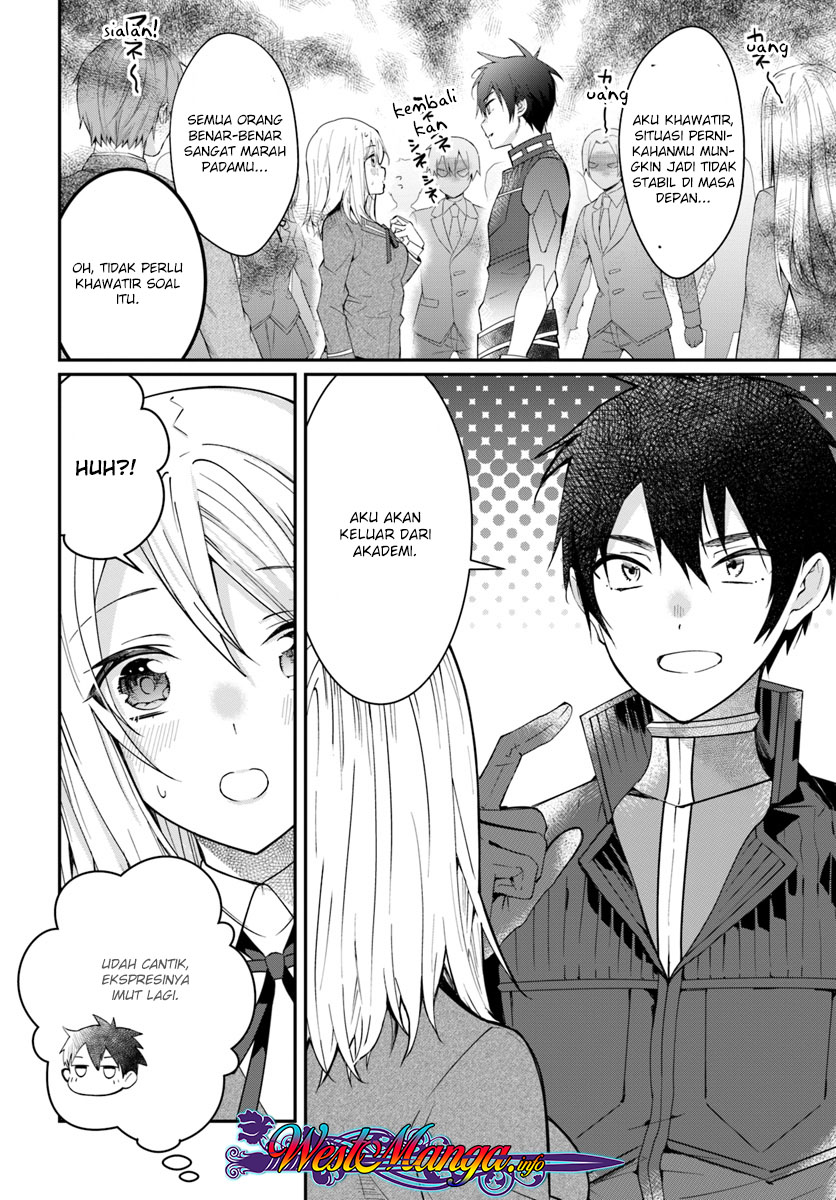 Otome Game Sekai wa Mob ni Kibishii Sekai Desu Chapter 12.1 Bahasa Indonesia