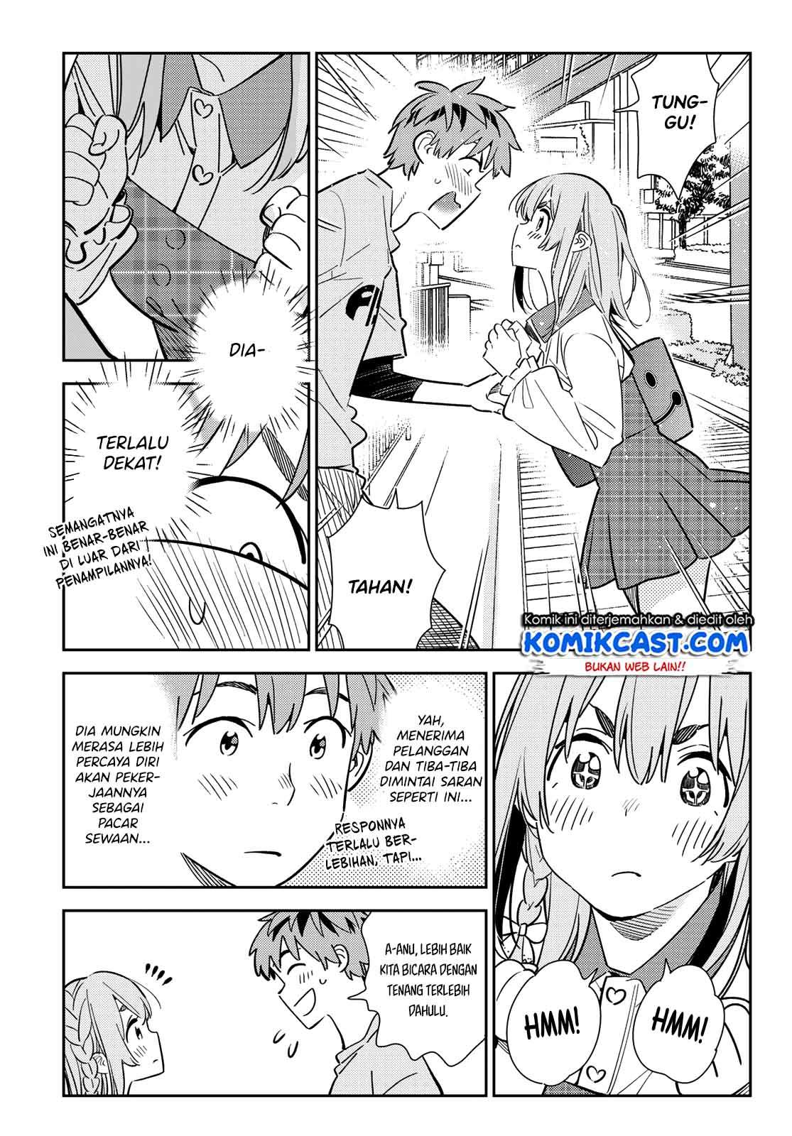 Kanojo, Okarishimasu Chapter 154 Bahasa Indonesia