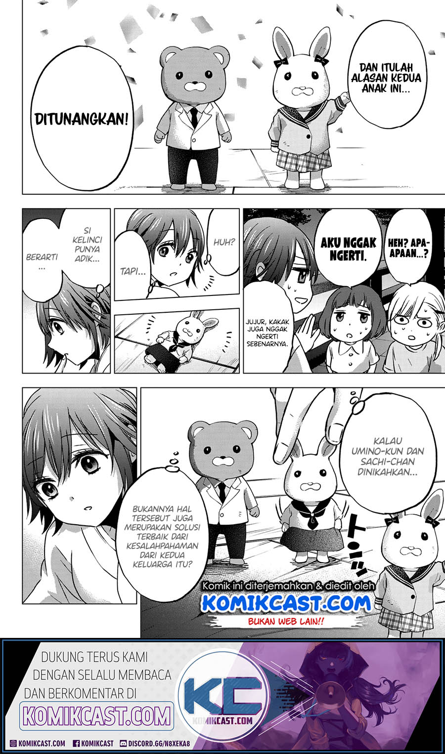 Kakkou no Iinazuke Chapter 44 Bahasa Indonesia