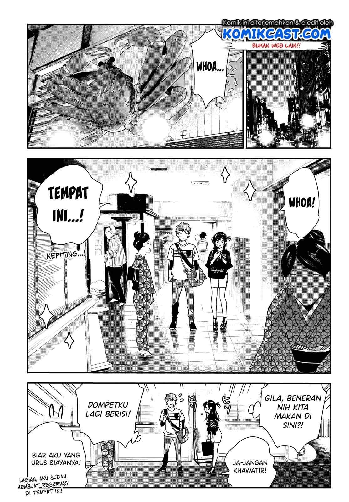 Kanojo, Okarishimasu Chapter 161 Bahasa Indonesia