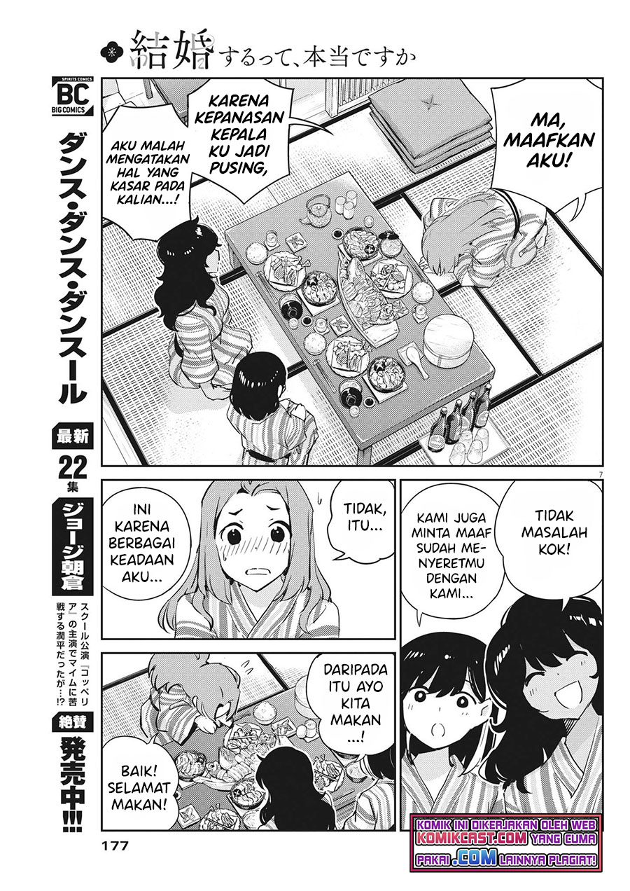 Kekkon Surutte, Hontou Desu Ka? Chapter 65 Bahasa Indonesia