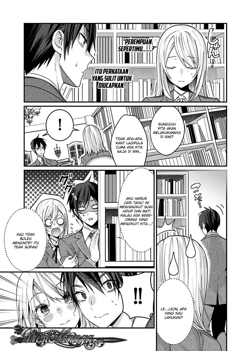 Otome Game Sekai wa Mob ni Kibishii Sekai Desu Chapter 07.1 Bahasa Indonesia