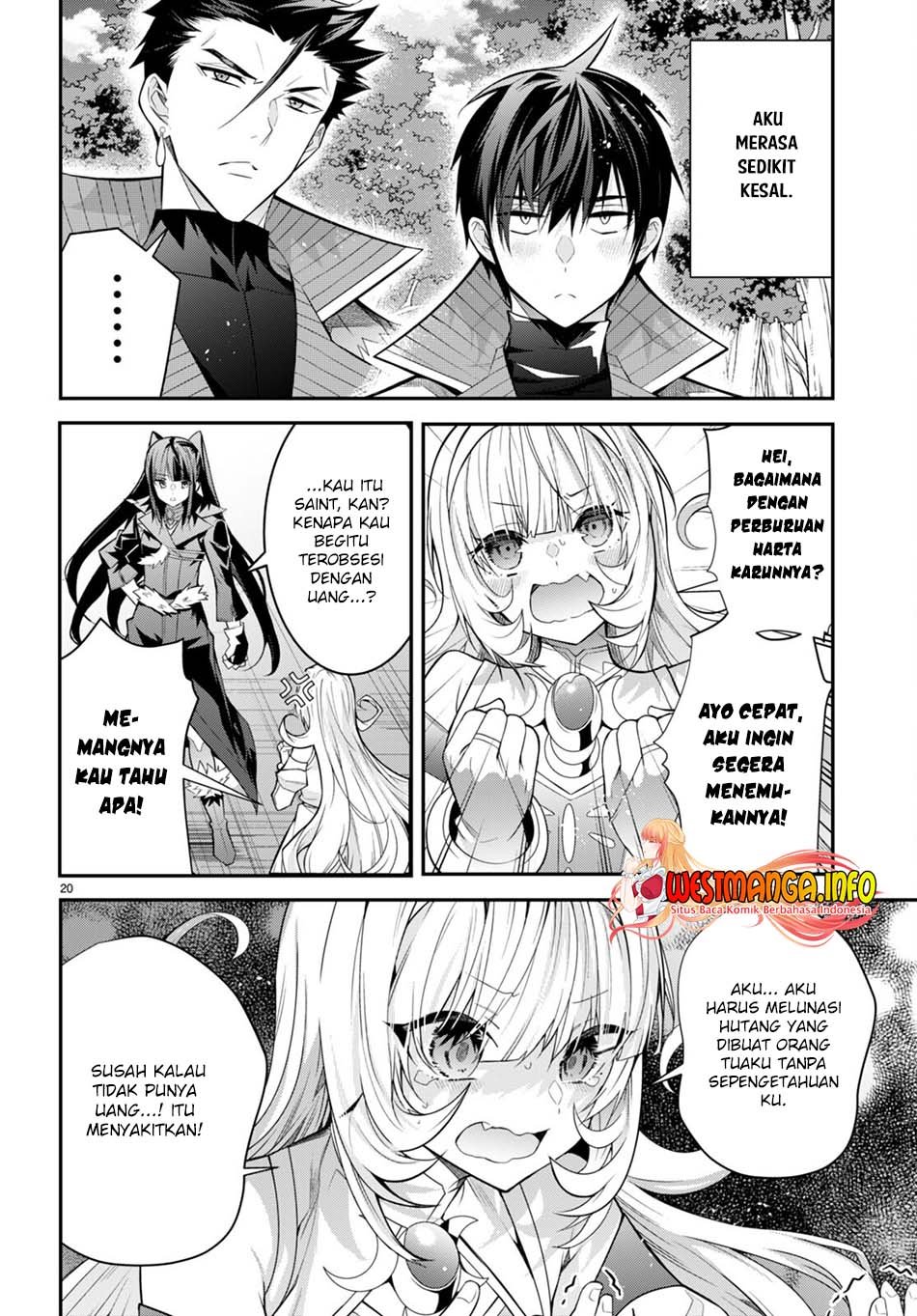 Otome Game Sekai wa Mob ni Kibishii Sekai Desu Chapter 40 Bahasa Indonesia