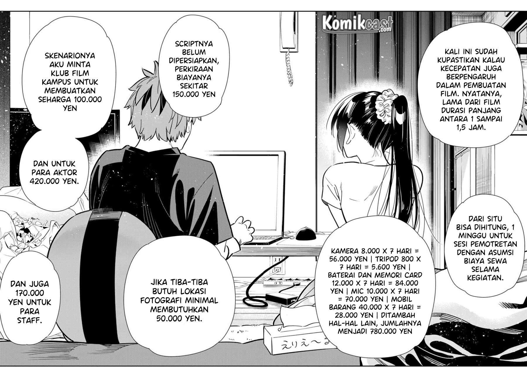 Kanojo, Okarishimasu Chapter 107 Bahasa Indonesia