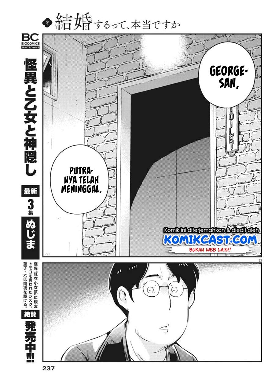 Kekkon Surutte, Hontou Desu Ka? Chapter 56 Bahasa Indonesia