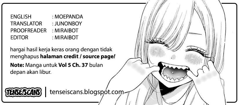 Sono Bisque Doll wa Koi wo suru Chapter 36 Bahasa Indonesia